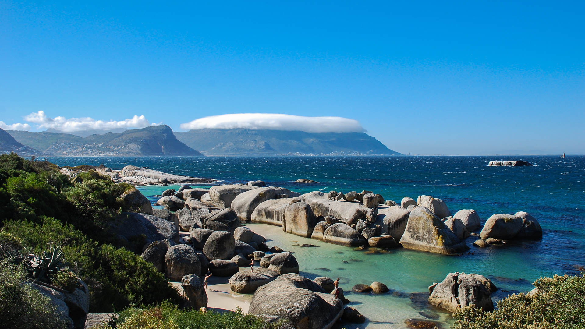 Tafelberg in den Wolken